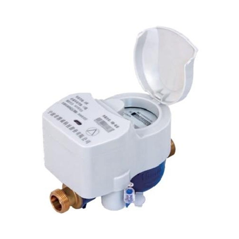 Wireless remotis infectum genus semi-liquida signati aqua meter cum pila valvae