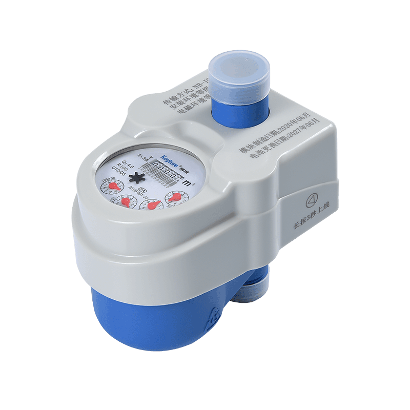 Vertical plastic wireless remotis aqua meter pila valvae